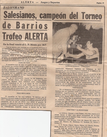 1974-75 Salesianos Trofeo de barrios