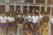 1982-83 Alevines 1er año con Carlos Juan y J. C. Benmodo