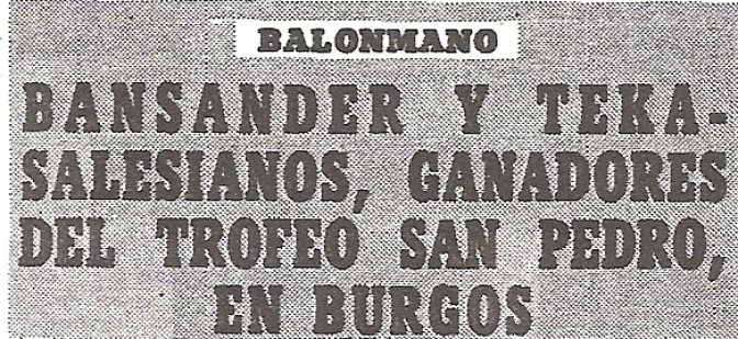 1982 Bansander y Teka Salesianos...