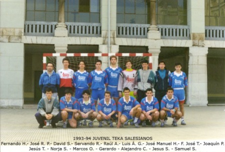 1993-94 Juvenil Teka Salesianos
