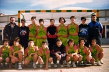 1995-96 Infantil Masculino A Antonio Acebo y Jaume Fort