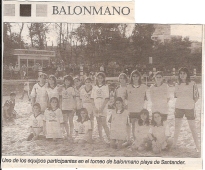 1996 Balonmano playa